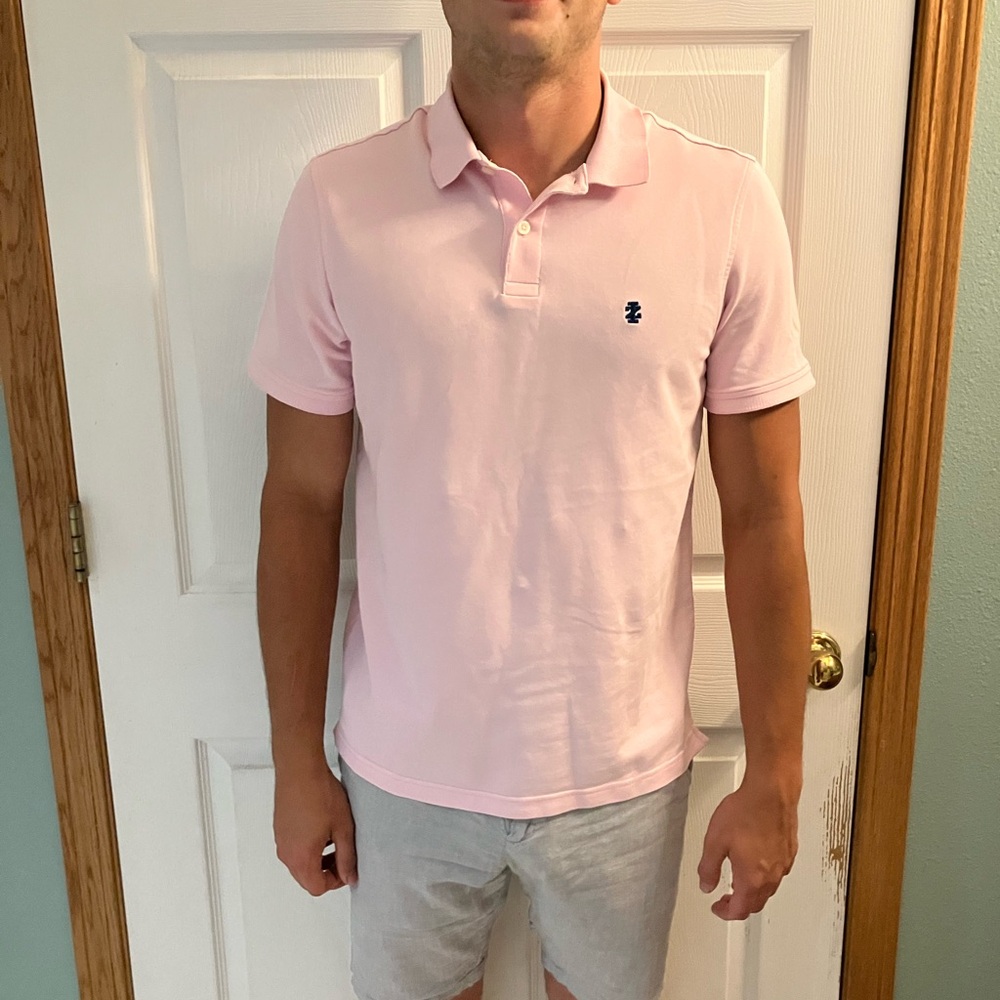 Izod Light Pink Polo Shirt for Men